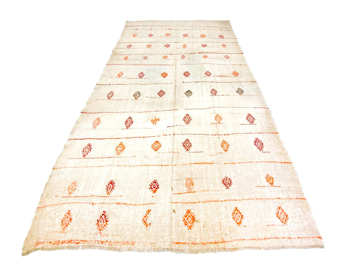 7x12 Handmade Patchwork Vintage Anatolian Handmade Tribal Rug Kilim
