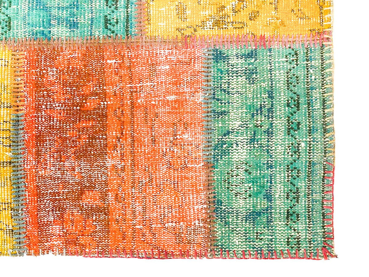 5x8 Multicolor Turkish Patchwork Rug