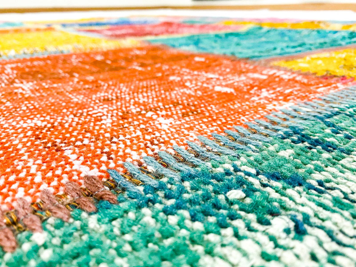 5x8 Multicolor Turkish Patchwork Rug