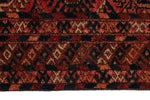 7x11 Camel and Brown Anatolian Tribal Rug