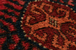 7x11 Camel and Brown Anatolian Tribal Rug