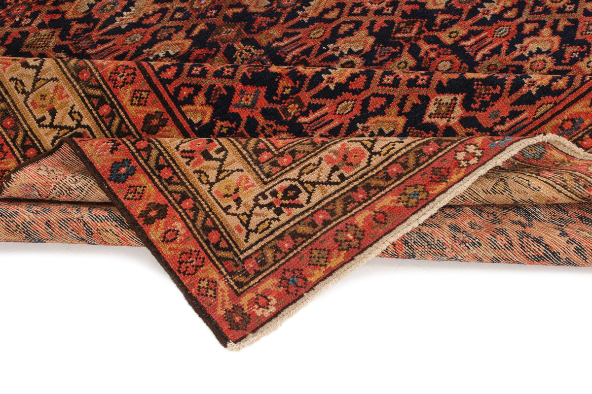 6x14 Red and Navy Persian Runner