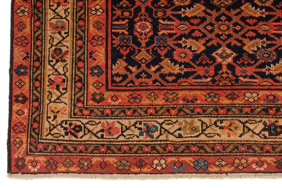 6x14 Red and Navy Persian Runner