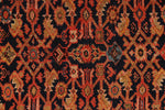 6x14 Red and Navy Persian Runner