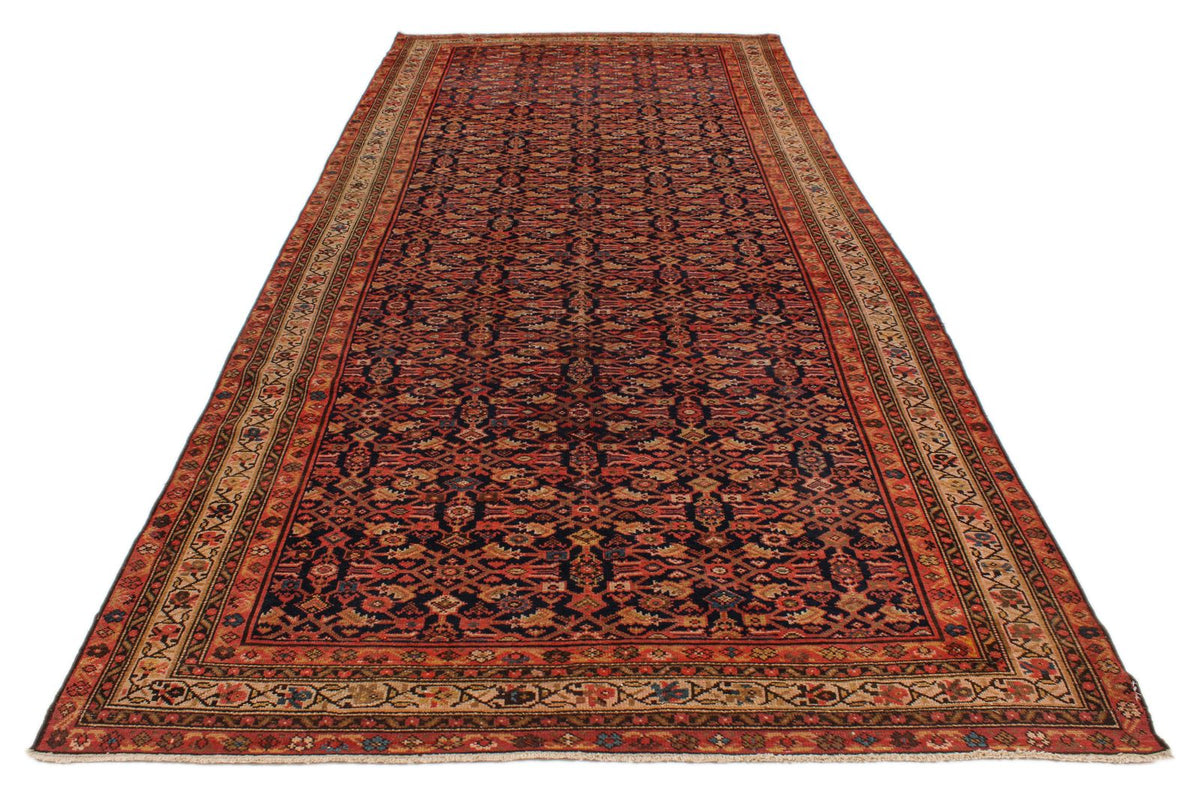 6x14 Red and Navy Persian Runner
