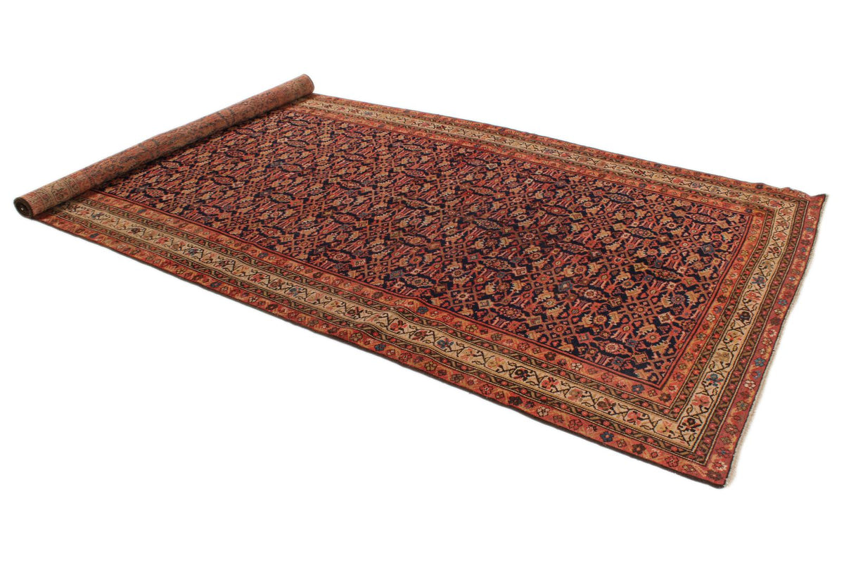 6x14 Red and Navy Persian Runner