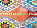 5x10 Multicolor Turkish Tribal Runner