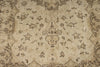 6x10 Beige and Ivory Turkish Overdyed Rug