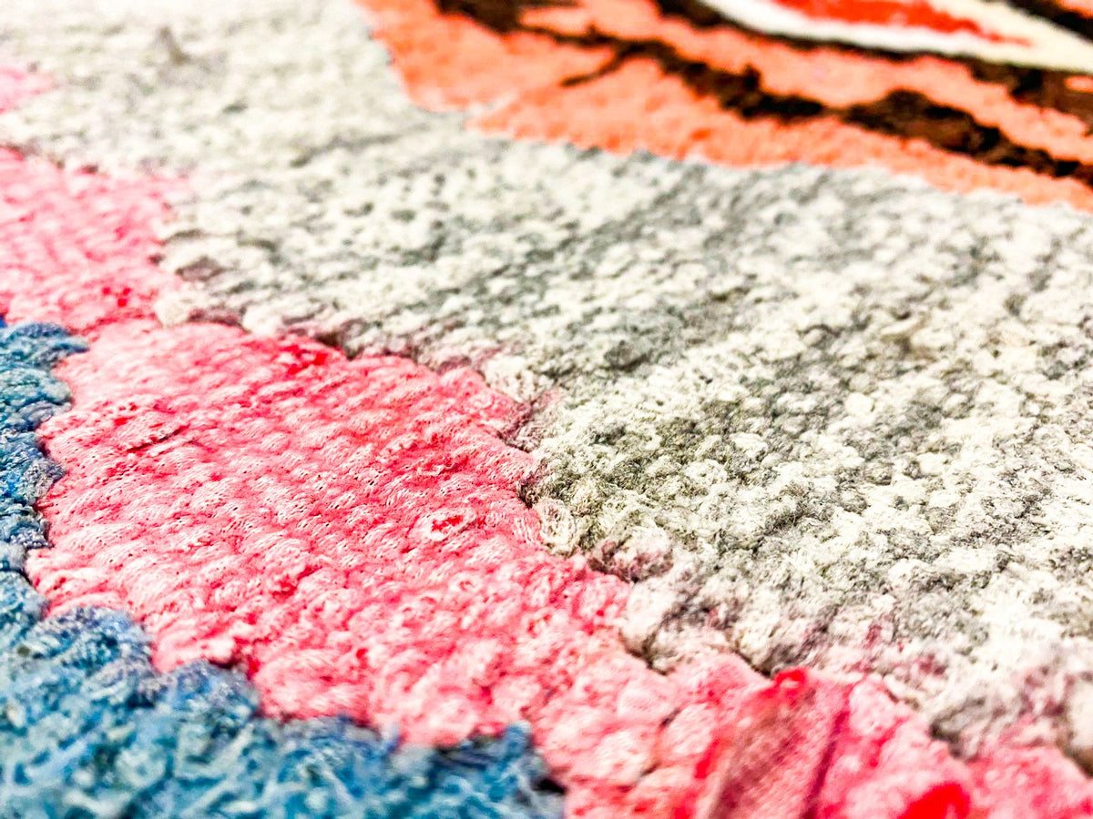 4x7 Multicolor Turkish Tribal Rug