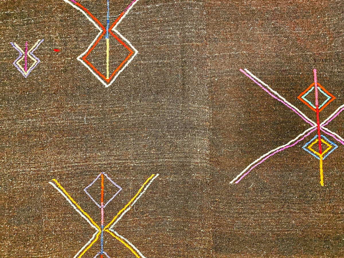 11x12 Brown Turkish Tribal Rug