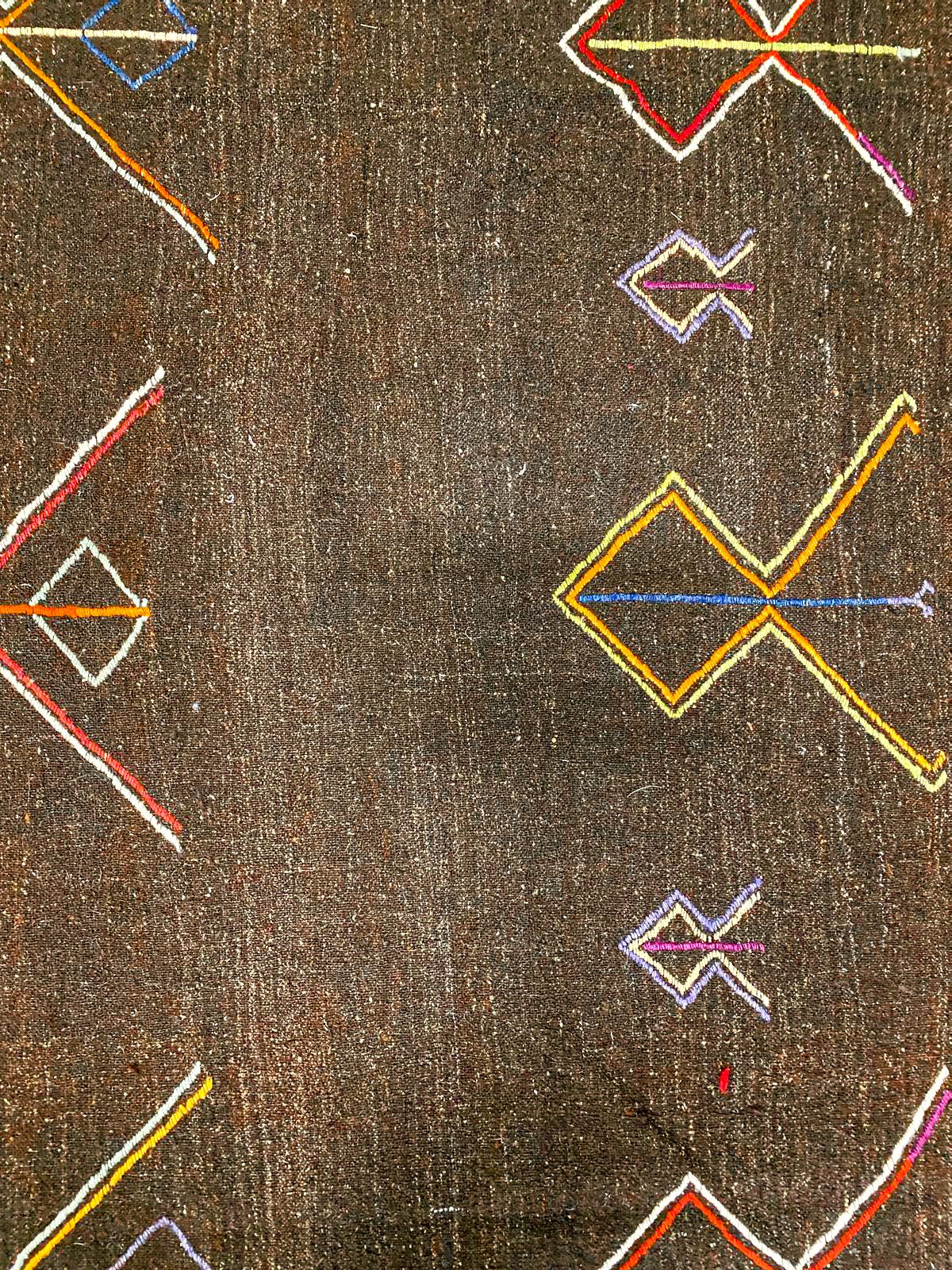 11x12 Brown Turkish Tribal Rug