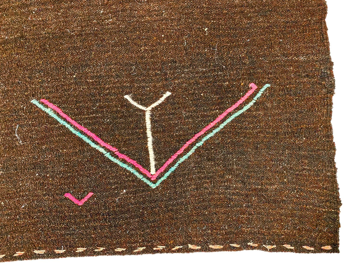 11x12 Brown Turkish Tribal Rug