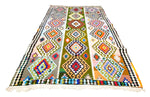 7x10 Multicolor Turkish Tribal Rug