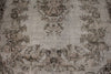 6x9 Gray Turkish Overdyed Rug