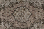 6x9 Gray Turkish Overdyed Rug