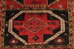 4x9 Red and Brown Turkish Tribal Runner