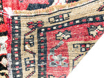 4x9 Red and Brown Turkish Tribal Runner