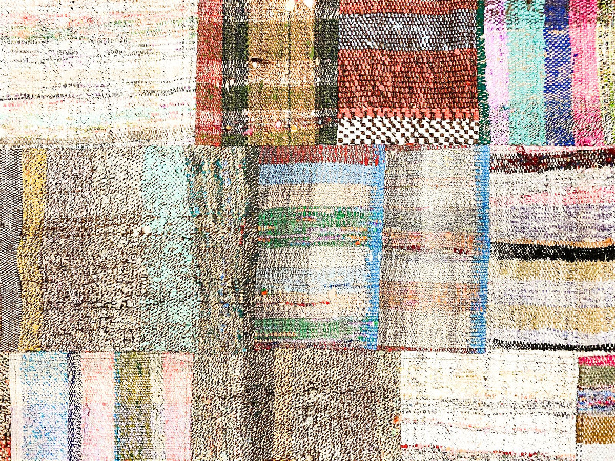5x7 Multicolor Turkish Patchwork Rug