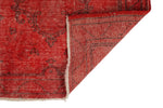 3x13 Red Turkish Overdyed Runner
