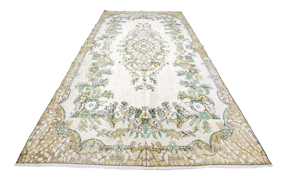 6x10 Vintage Anatolian Handmade Abstract Distressed Zeki Muren Rug