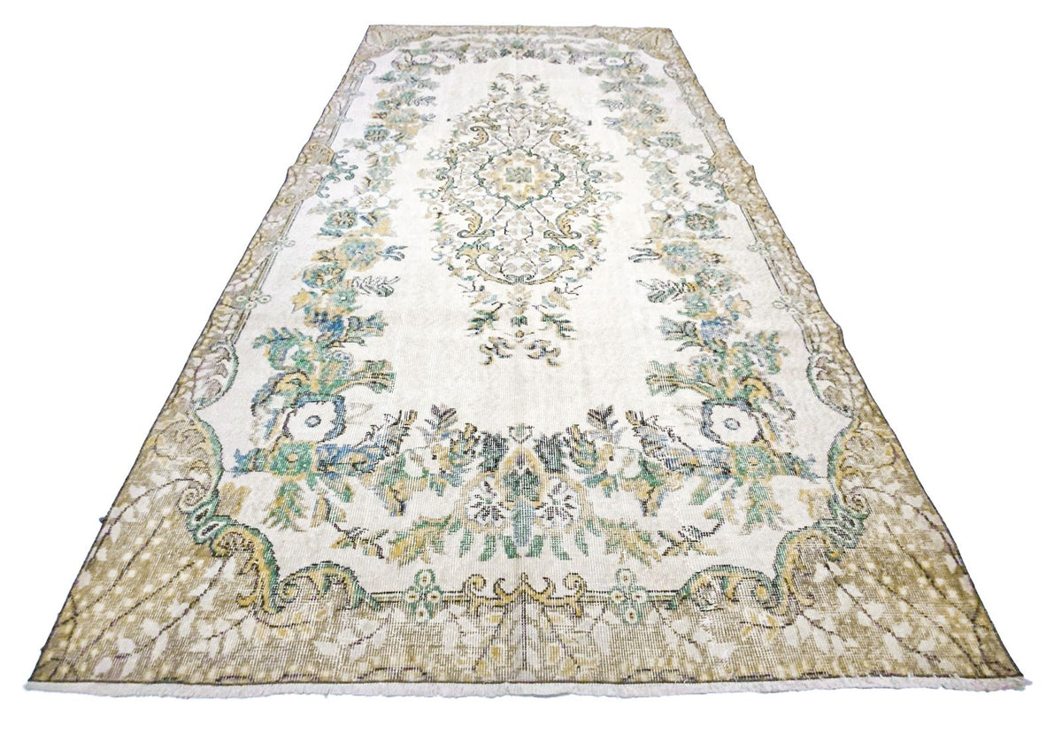 6x10 Vintage Anatolian Handmade Abstract Distressed Zeki Muren Rug