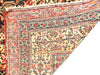 Vintage Handmade 4x7, Navy and Gold Anatolian Turkish Oushak Distressed Area Rug