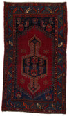 4x6 Red and Green Persian Traditional Rug