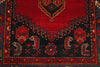 4x6 Red and Green Persian Traditional Rug