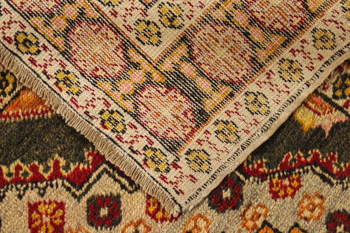 4x6 Red and Rust Persian Rug