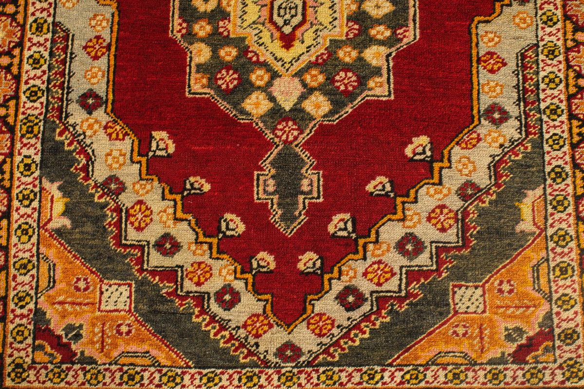 4x6 Red and Rust Persian Rug