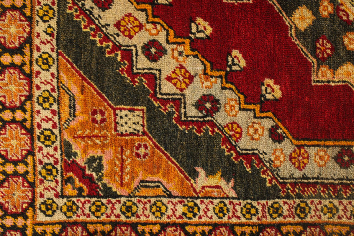 4x6 Red and Rust Persian Rug