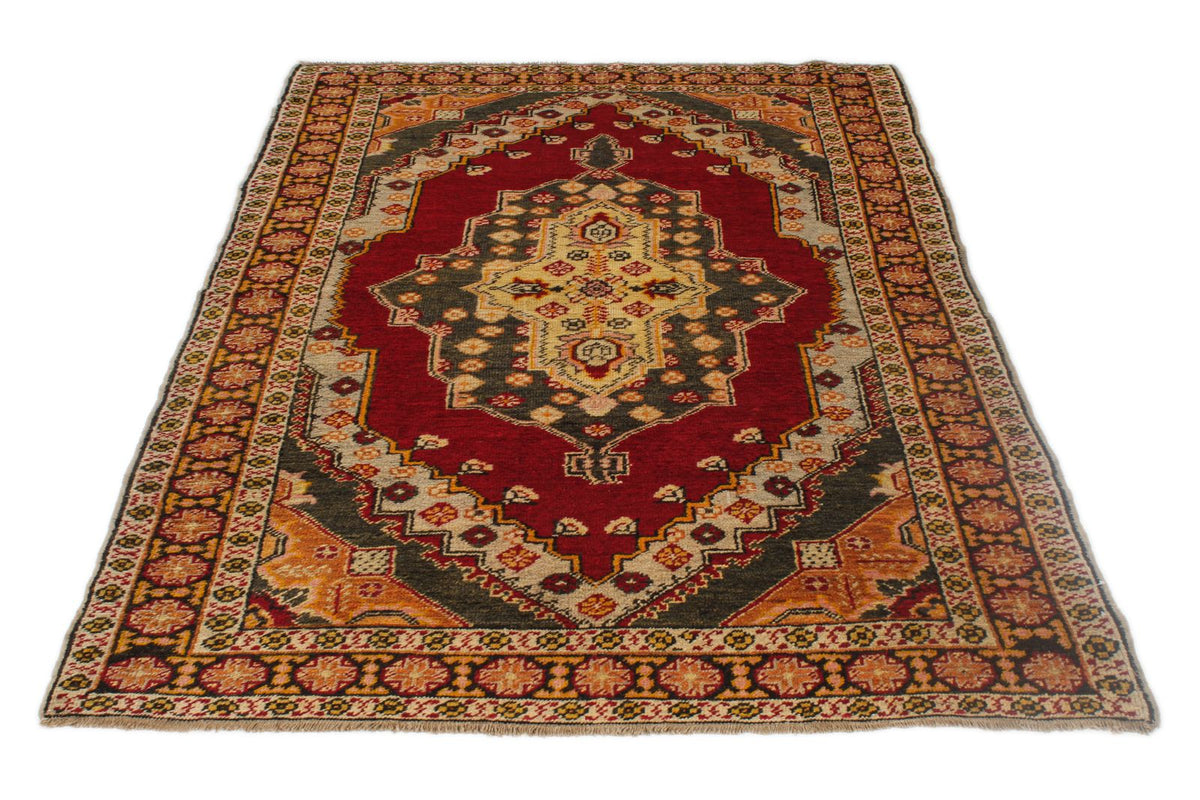 4x6 Red and Rust Persian Rug