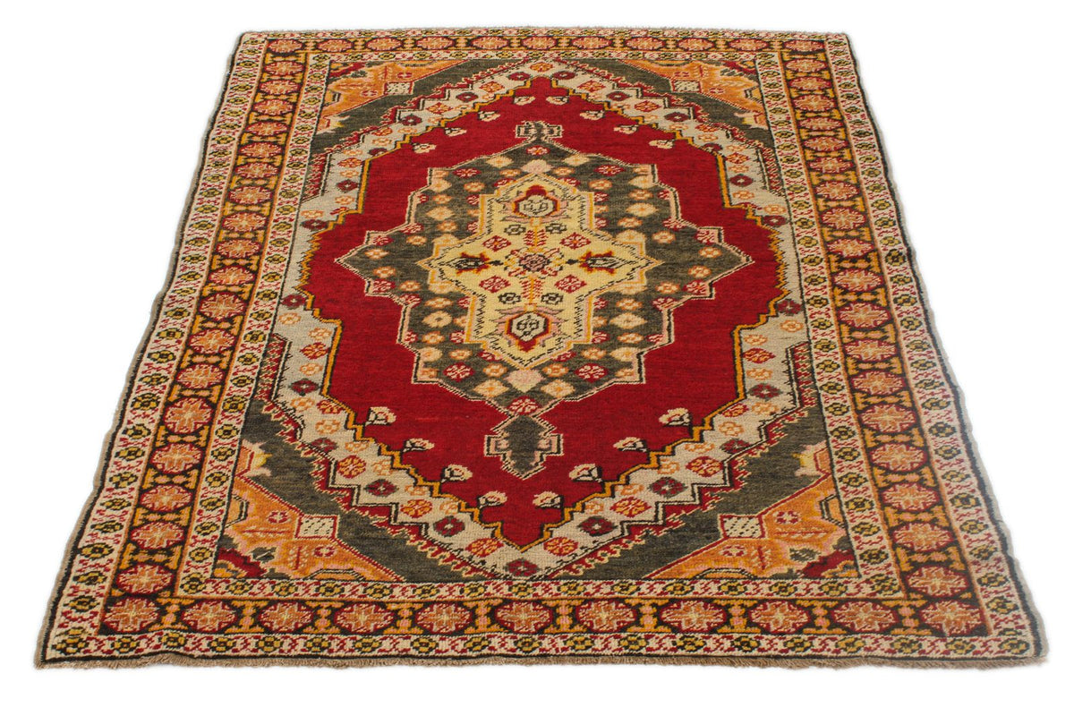 4x6 Red and Rust Persian Rug
