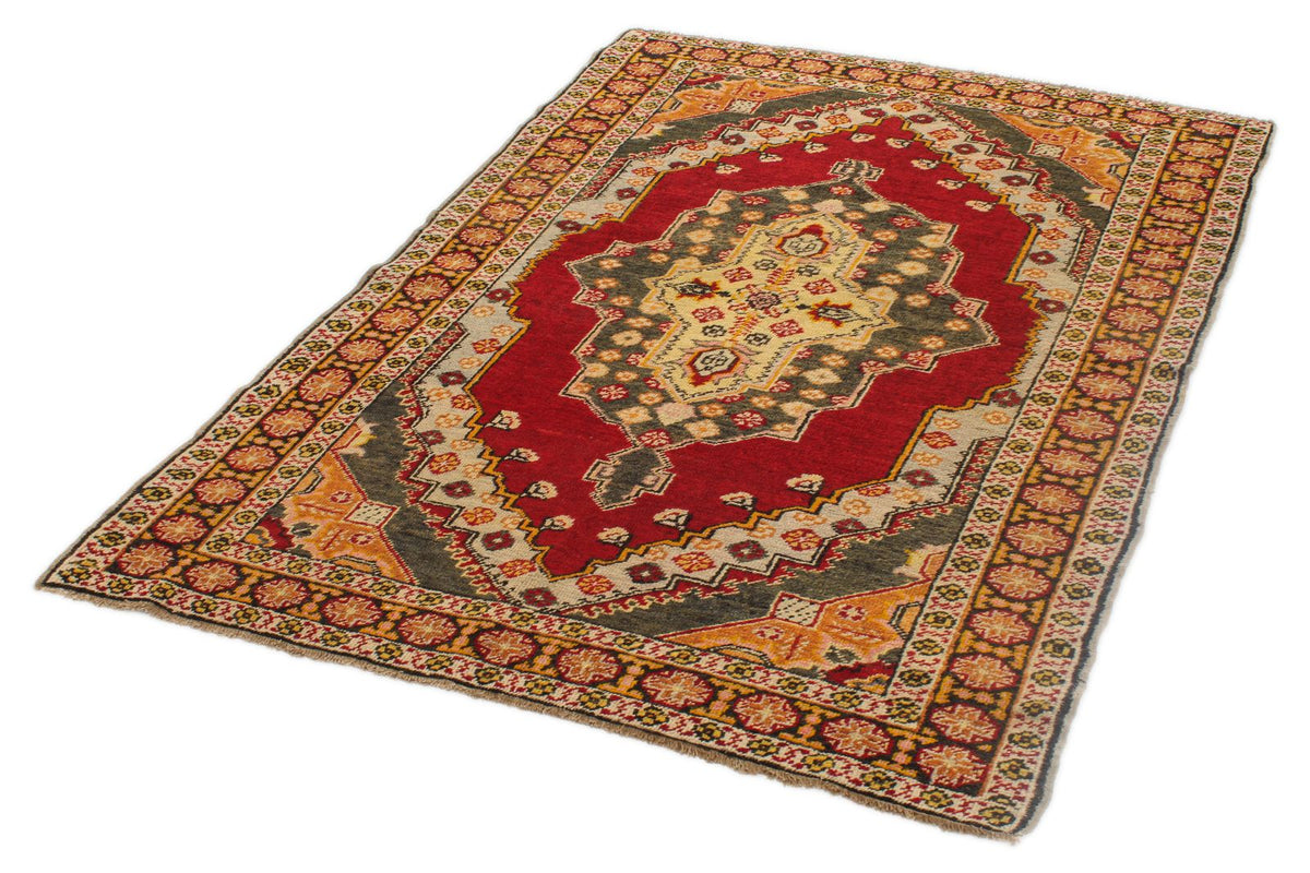 4x6 Red and Rust Persian Rug