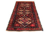 3x7 Red and Purple Turkish Tribal Runner