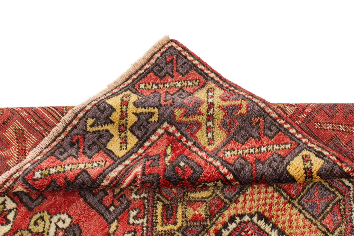 4x6 Red and Purple Kazak Tribal Rug