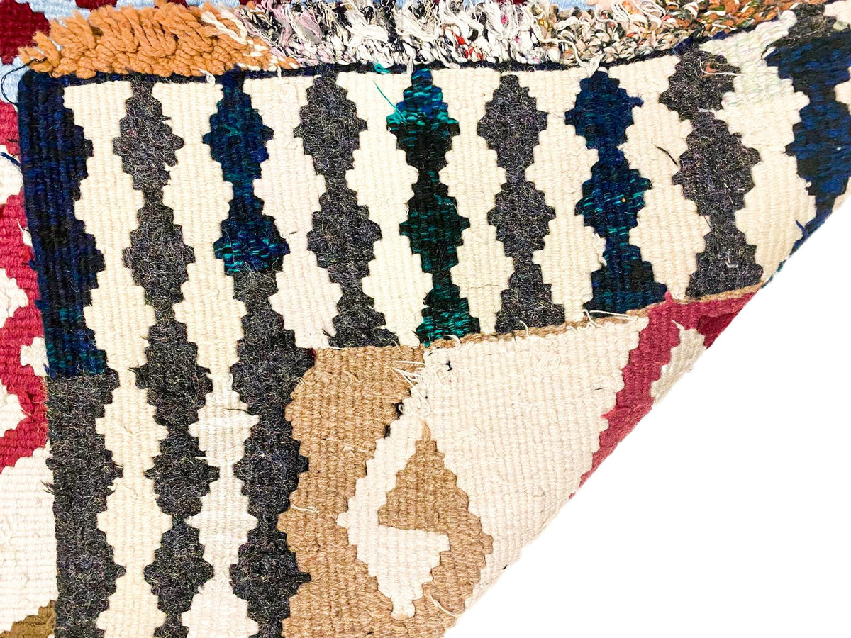 7x11 Multicolor Turkish Tribal Rug