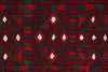 Vintage Handmade 2x10 Red Bahtiyari persian Rug