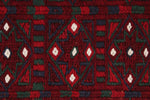 Vintage Handmade 2x10 Red Bahtiyari persian Rug