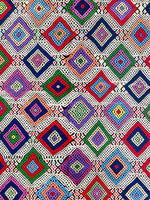 Vintage Handmade 5x11 Multicolor Anatolian Turkish Traditional Distressed Area Runner