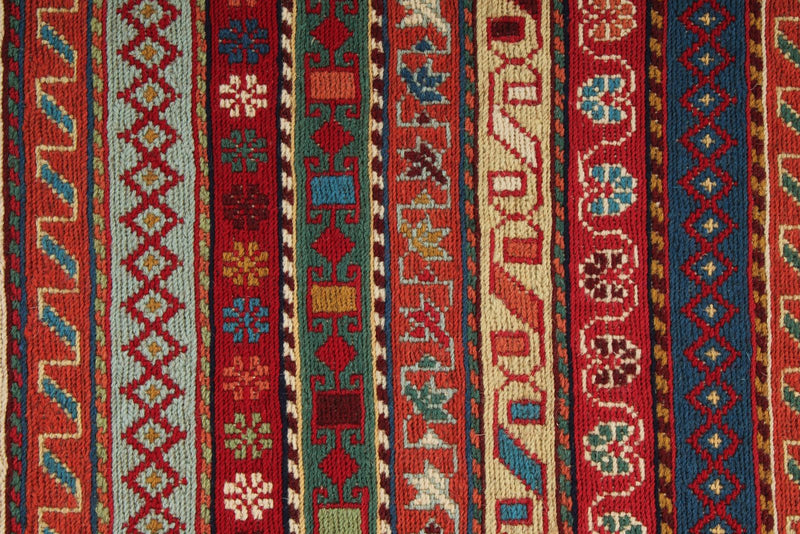 6x8 Multicolor Turkish Patchwork Rug