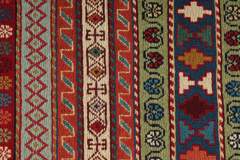 6x8 Multicolor Turkish Patchwork Rug