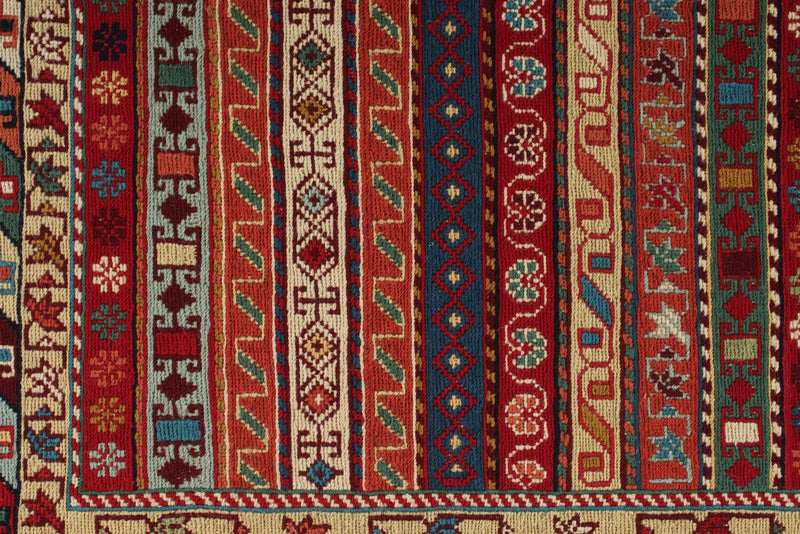 6x8 Multicolor Turkish Patchwork Rug