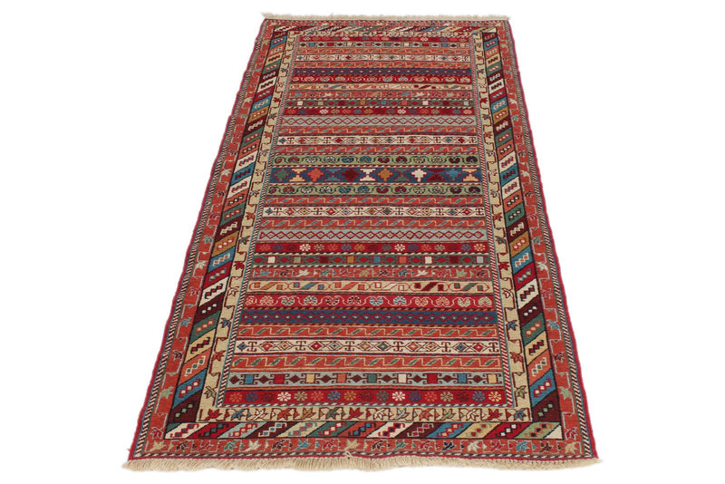 6x8 Multicolor Turkish Patchwork Rug