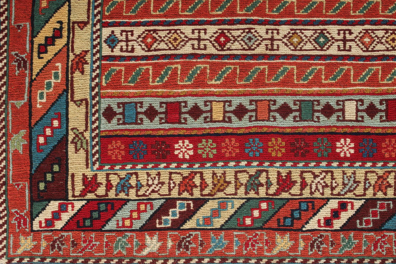 6x8 Multicolor Turkish Patchwork Rug