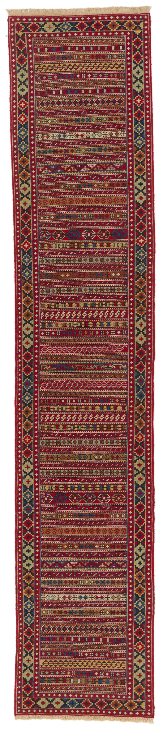 3x13 Multicolor Turkish Patchwork Runner