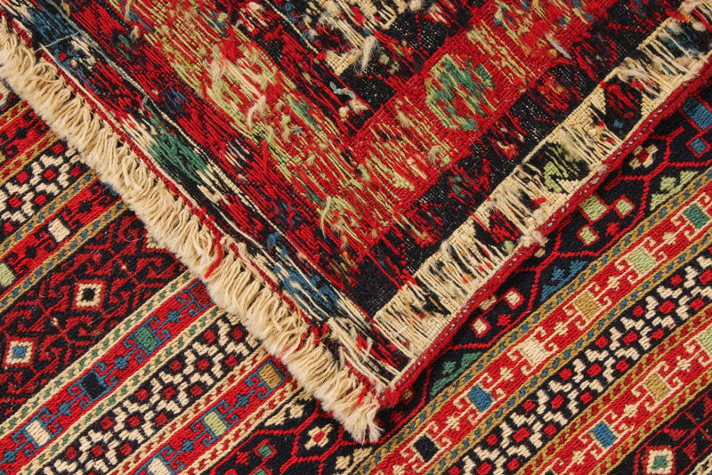 4x6 Multicolor Turkish Patchwork Rug