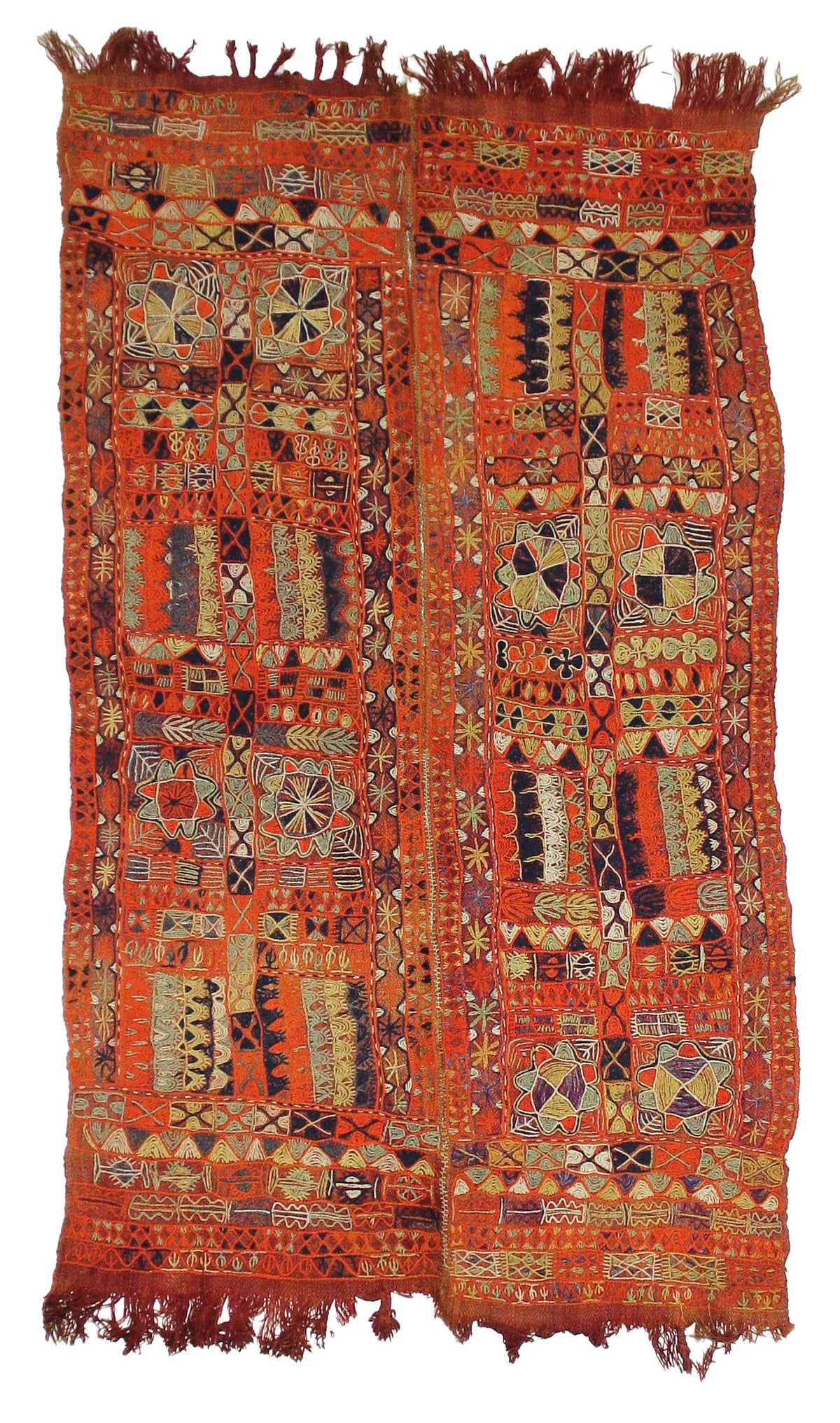 5x8 Multicolor Turkish Tribal Rug
