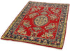 5x8 Red and Navy Persian rug