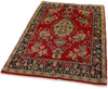 5x8 Red and Navy Persian rug